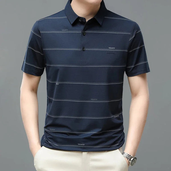 Çizgili Polo T-shirt