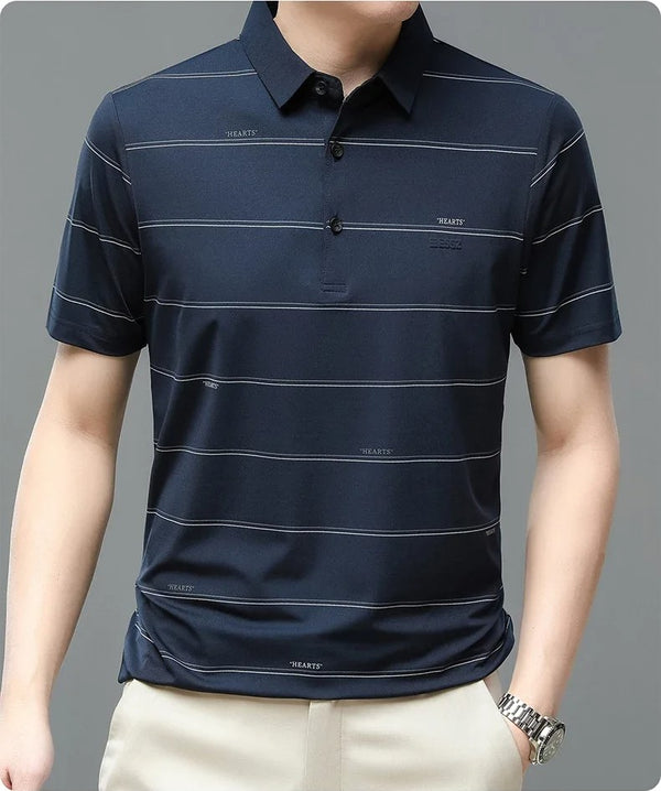 Çizgili Polo T-shirt