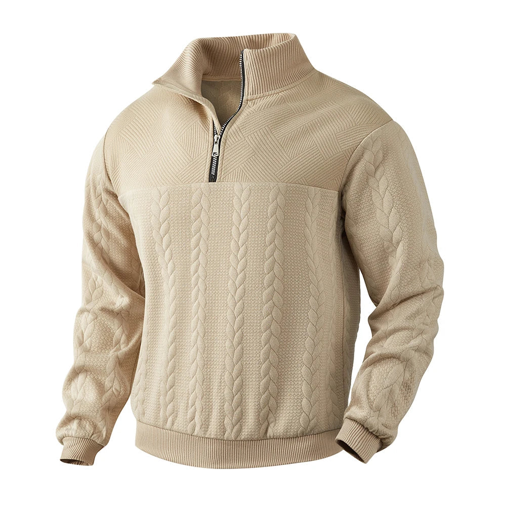 Henry | Premium Yarım Fermuarlı Sweatshirt