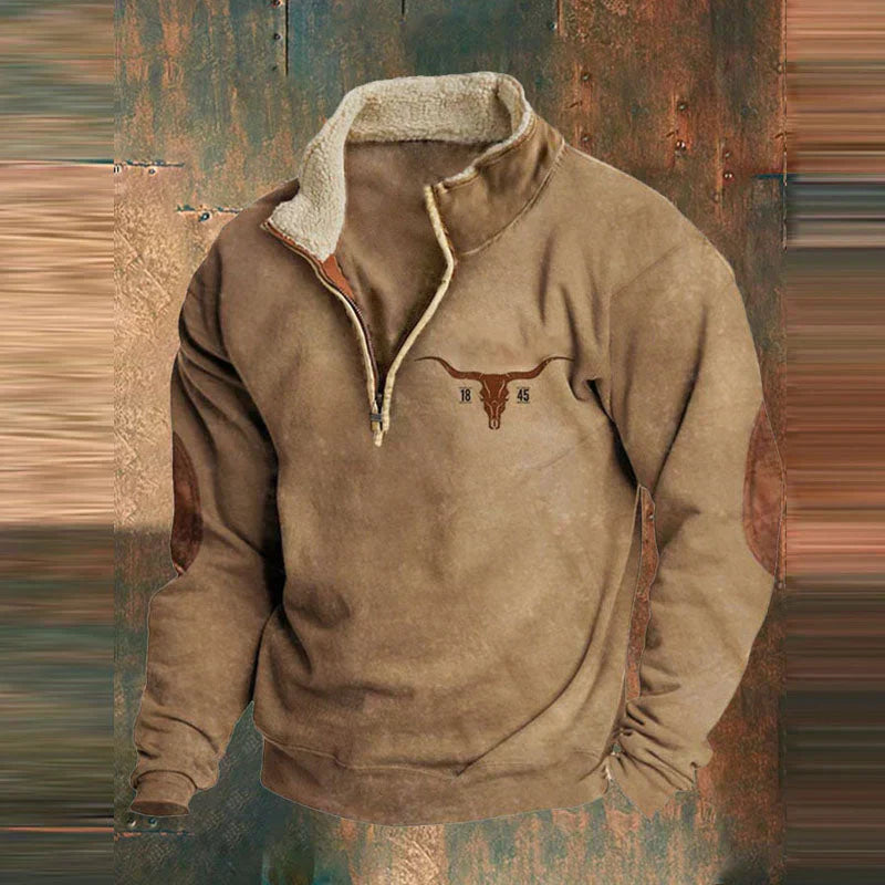 Westmoor Klasik™ | Yarım Fermuarlı Polar Sweatshirt
