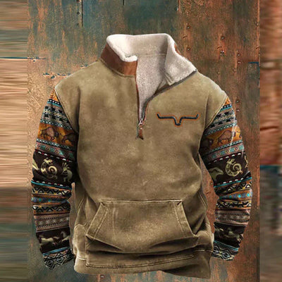 Westmoor Klasik™ | Yarım Fermuarlı Polar Sweatshirt