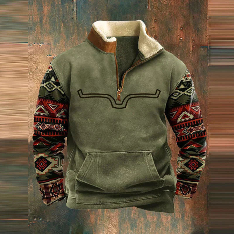 Westmoor Klasik™ | Yarım Fermuarlı Polar Sweatshirt