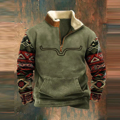 Westmoor Klasik™ | Yarım Fermuarlı Polar Sweatshirt