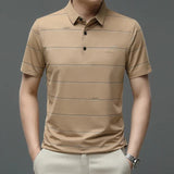 Çizgili Polo T-shirt